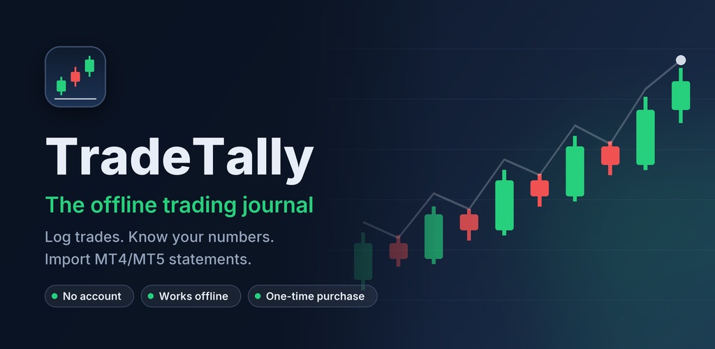 TradeTally: the offline trading journal